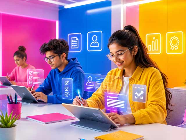 AI Digital Marketing course at Morph Meta Academy, Chandigarh — student work
