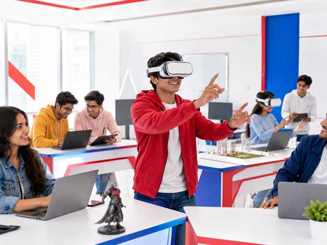 AR/VR/XR Development — student work and projects at Morph Meta Academy, Chandigarh