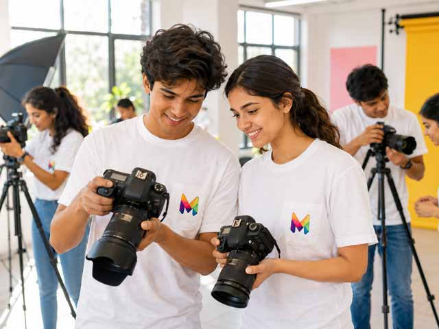 Photography & Videography course at Morph Meta Academy, Chandigarh — live projects and studio